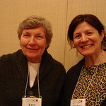 Kaye Howe (L), Rachael Bower (R)