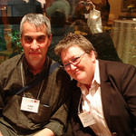 Alan Wolf (L), Glenda Morgan (R)